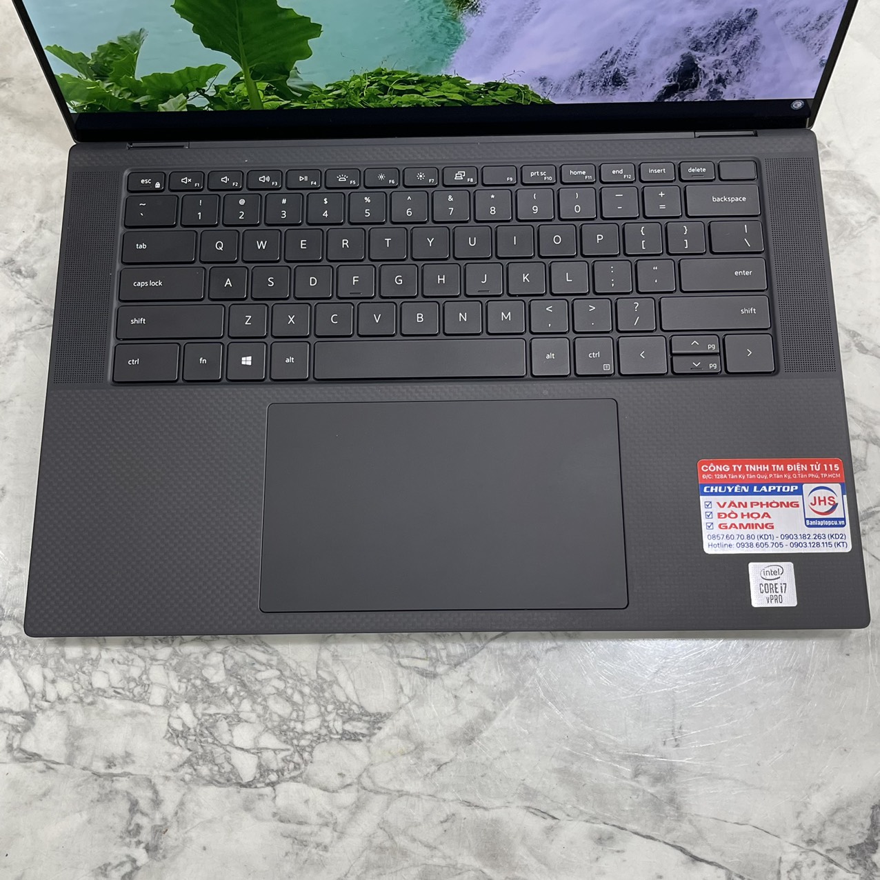 Dell Precision 5550  Core I7-10875H Ram 32gb Ssd 1.000gb Nvidia Quadro T1000 (4GB) Màn Hình 15.6''Inch OLED 4K Touchcreen 