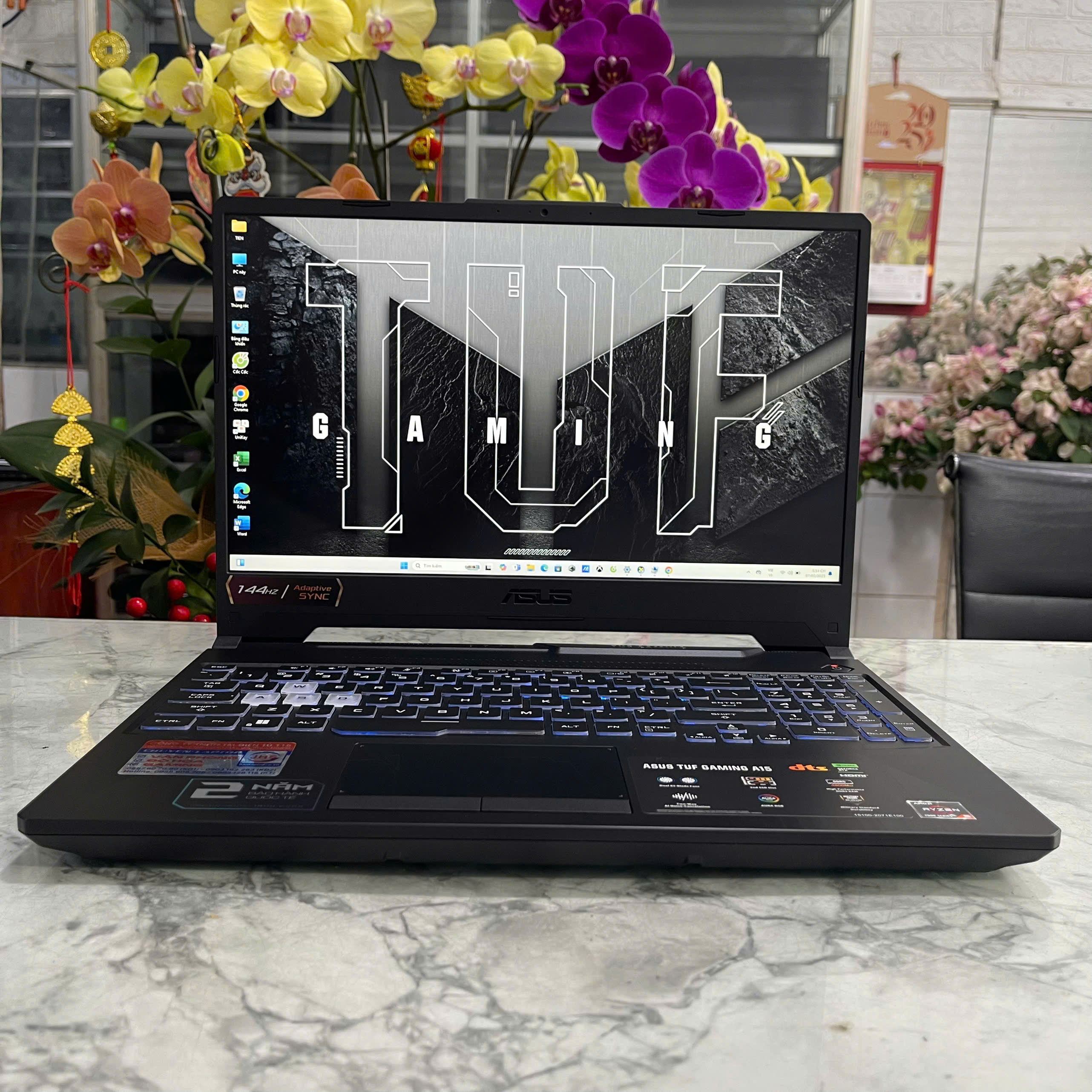 Gaming - Đồ Họa ASUS TUF A15 FA506NF(Máy LikeNew-Còn Bảo Hành Hãng) Ryzen 5 7535HS Ram 16GB Ssd 512GB GeForce RTX™ 2050 4GB  Màn 15.6 Inch IPS 144Hz