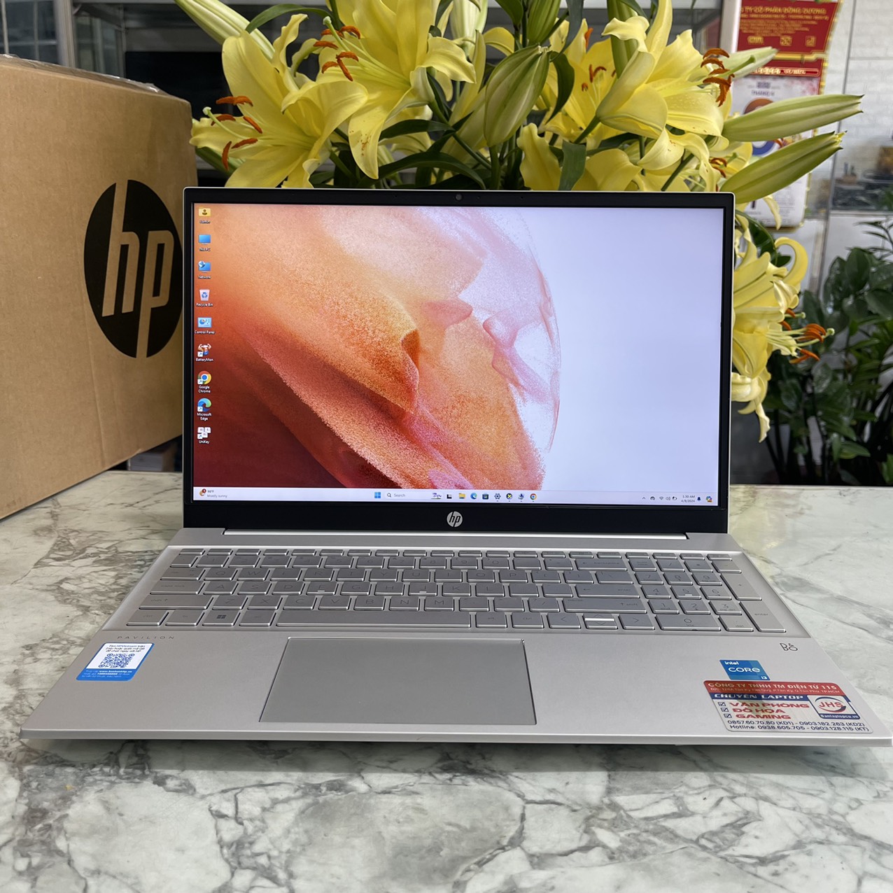 HP Pavilion 15-eg0542TU (4P5G9PA) Core I3-1125G4  Ram 8gb Ssd 256gb Màn Hình 15.6 Inch Fhd IPS
