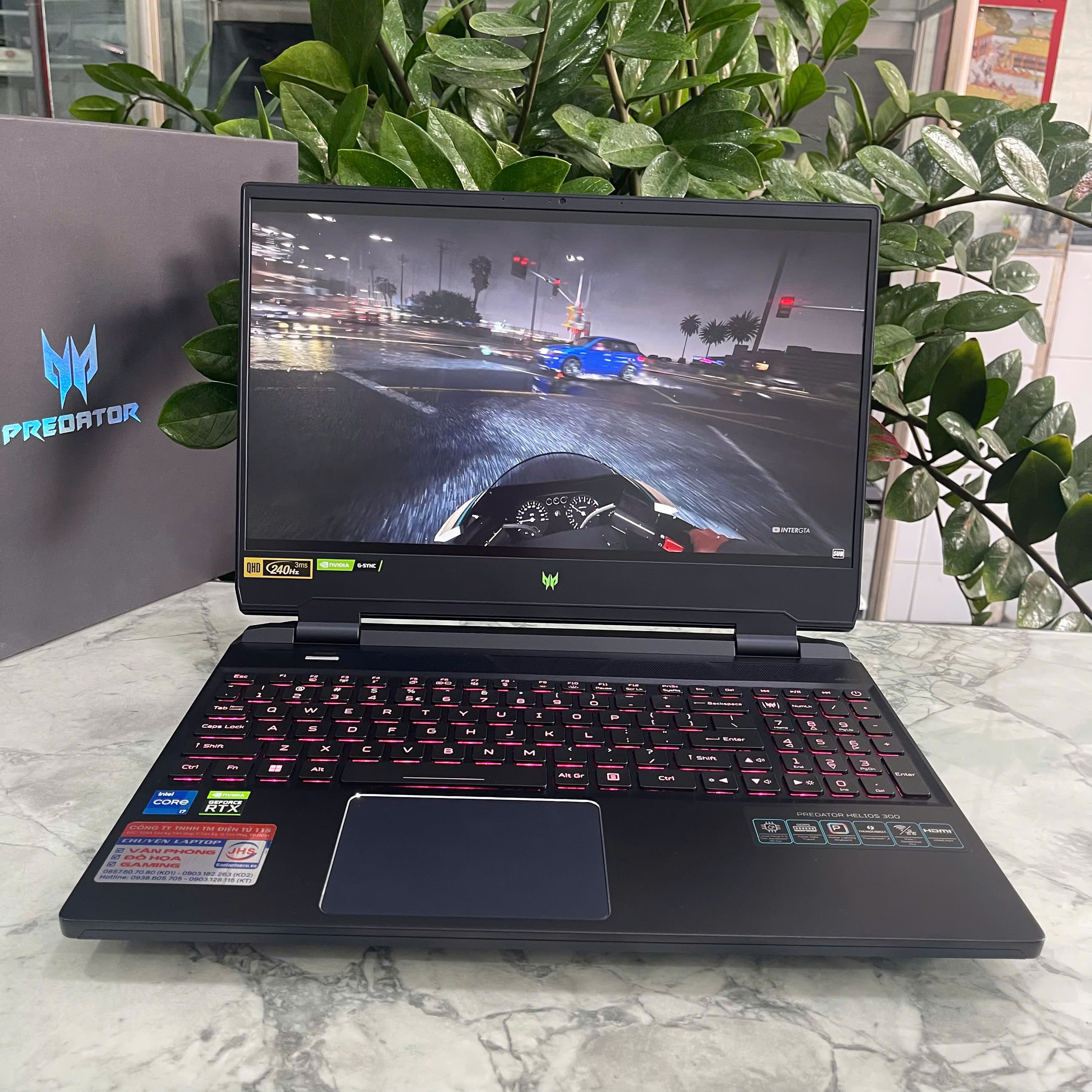   Acer Predator Helios 300 PH315-55  MÁY LIKENEW Core I7-12700H Ram 16GB  Ssd 1.000GB RTX 3070Ti (8GB) Màn hình : 15.6'' 2K 240Hz 
