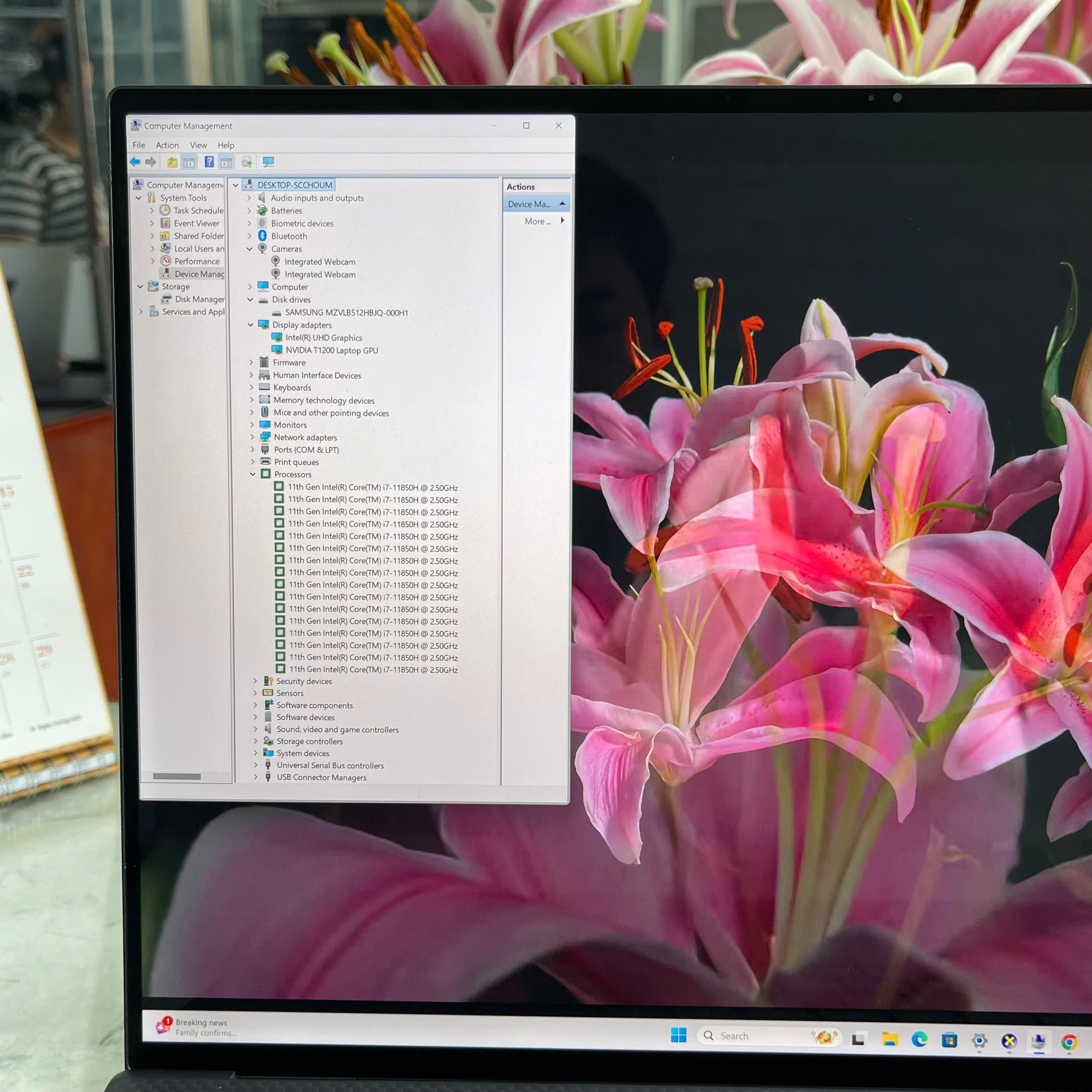 Dell Precision 5560 ( CHUYÊN ĐỒ HỌA GIÁ RẺ )  Core I7-11850H Ram 32Gb Ssd 512Gb NVIDIA T1200 4GB Màn Hình 15.6 Inch FHD+ IPS