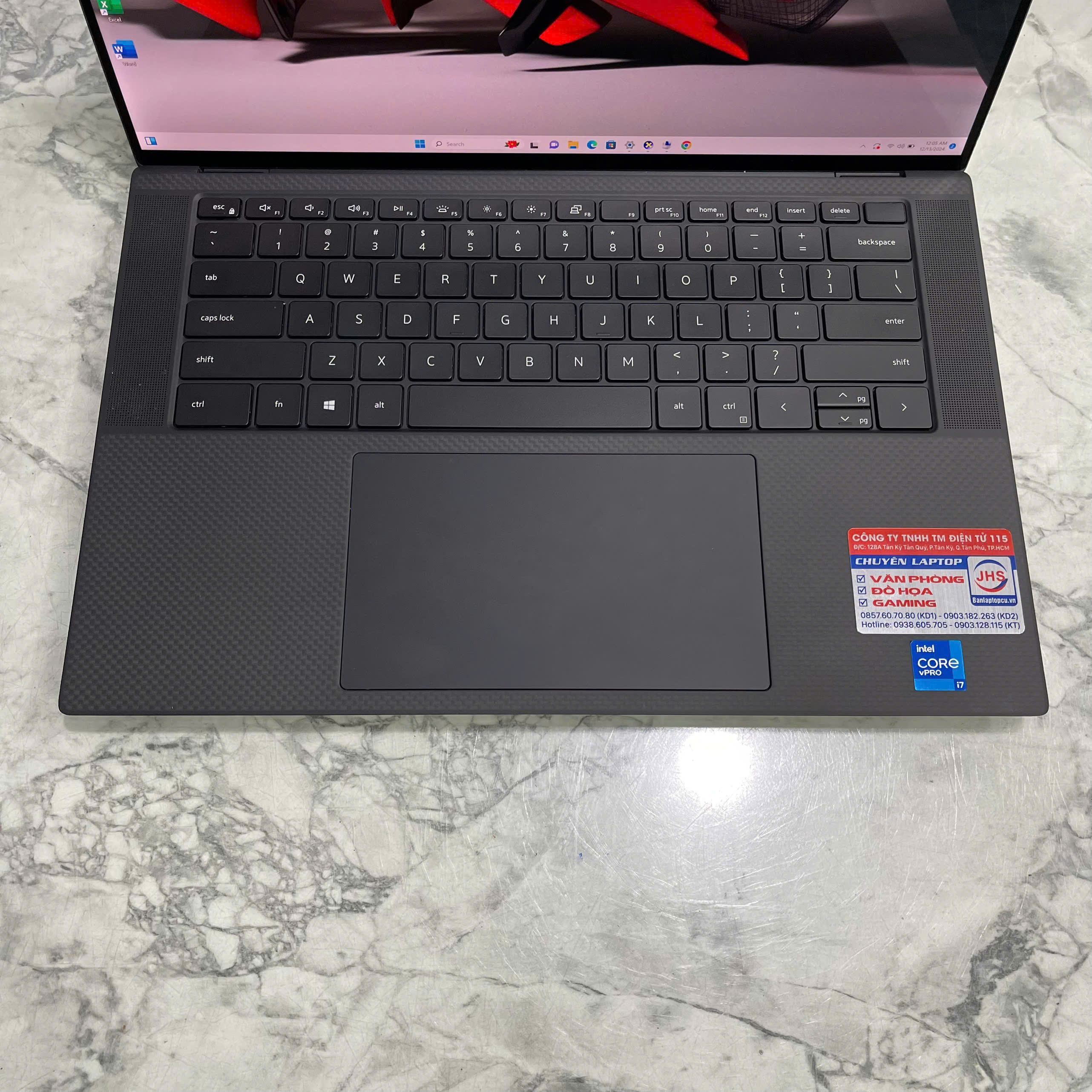 Dell Precision 5560 ( Máy LikeNew-CHUYÊN ĐỒ HỌA GIÁ RẺ ) Core I7-11850H Ram 32Gb Ssd 1.000Gb NVIDIA RTX A2000 Màn hình 15.6 Inch FHd+ 