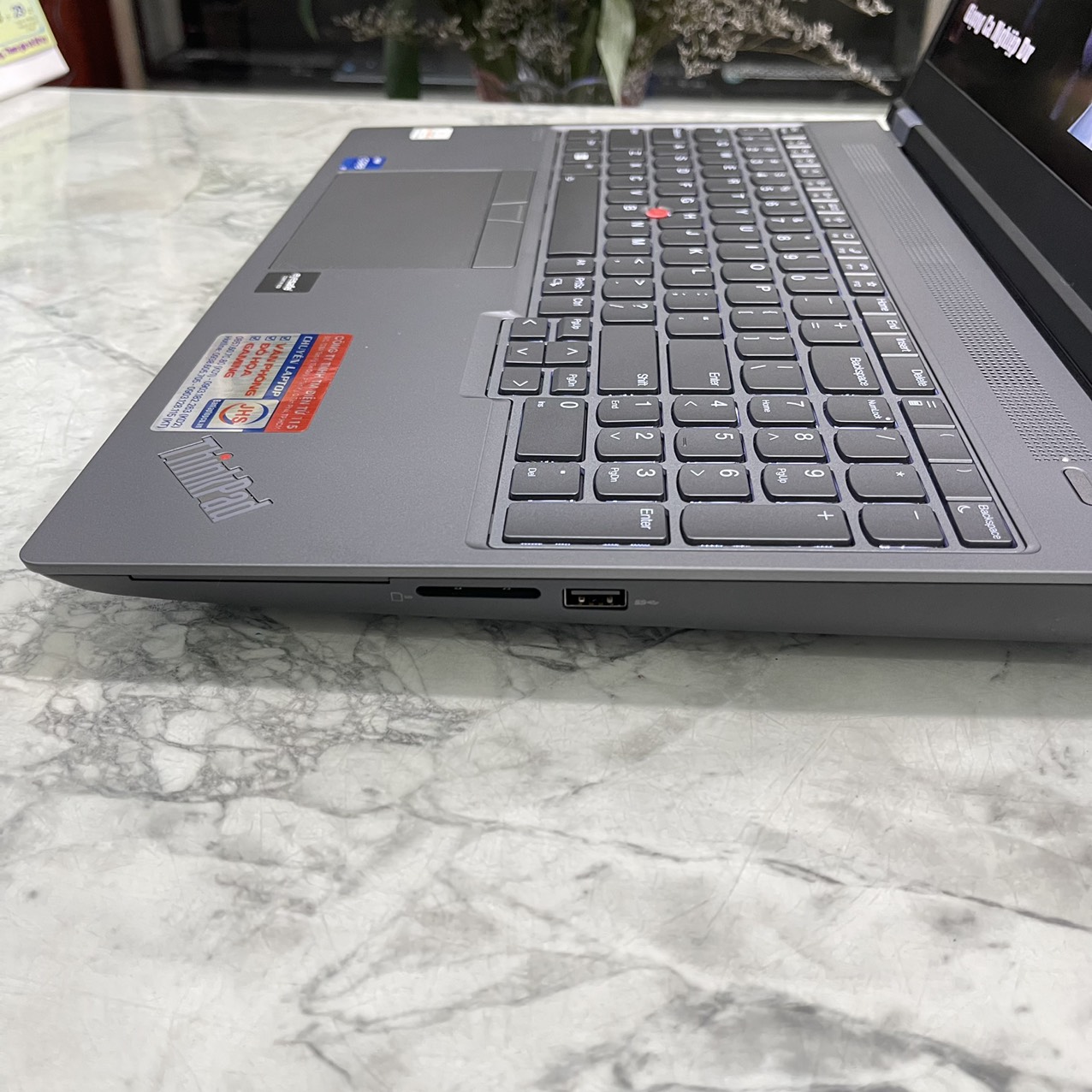 Đồ Họa - Gaming Lenovo ThinkPad P16 Gen1 Core I7-12850HX Ram 64gb Ssd 1.000gb Và 500gb Ssd  Card RTX A4500 16Gb GDDR6  Màn Hình 16"Inch QHD.