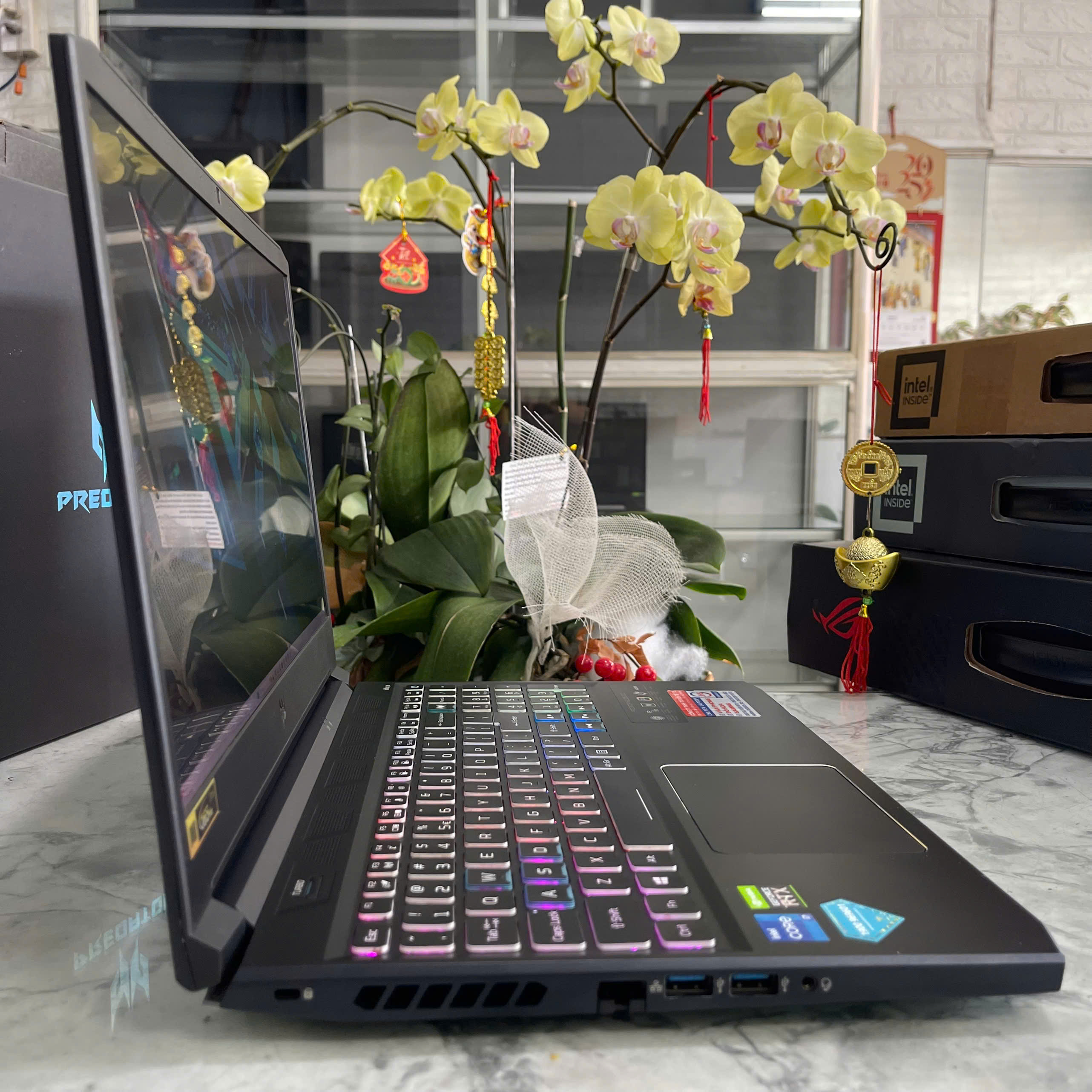 Gaming - Đồ họa  Acer Predator Helios 300 PH315-54-75YD Core I7-11800H Ram 16GB  Ssd 512GB NVIDIA  RTX3060 6G, Màn hình 15'6 Inch QHD 165Hz 