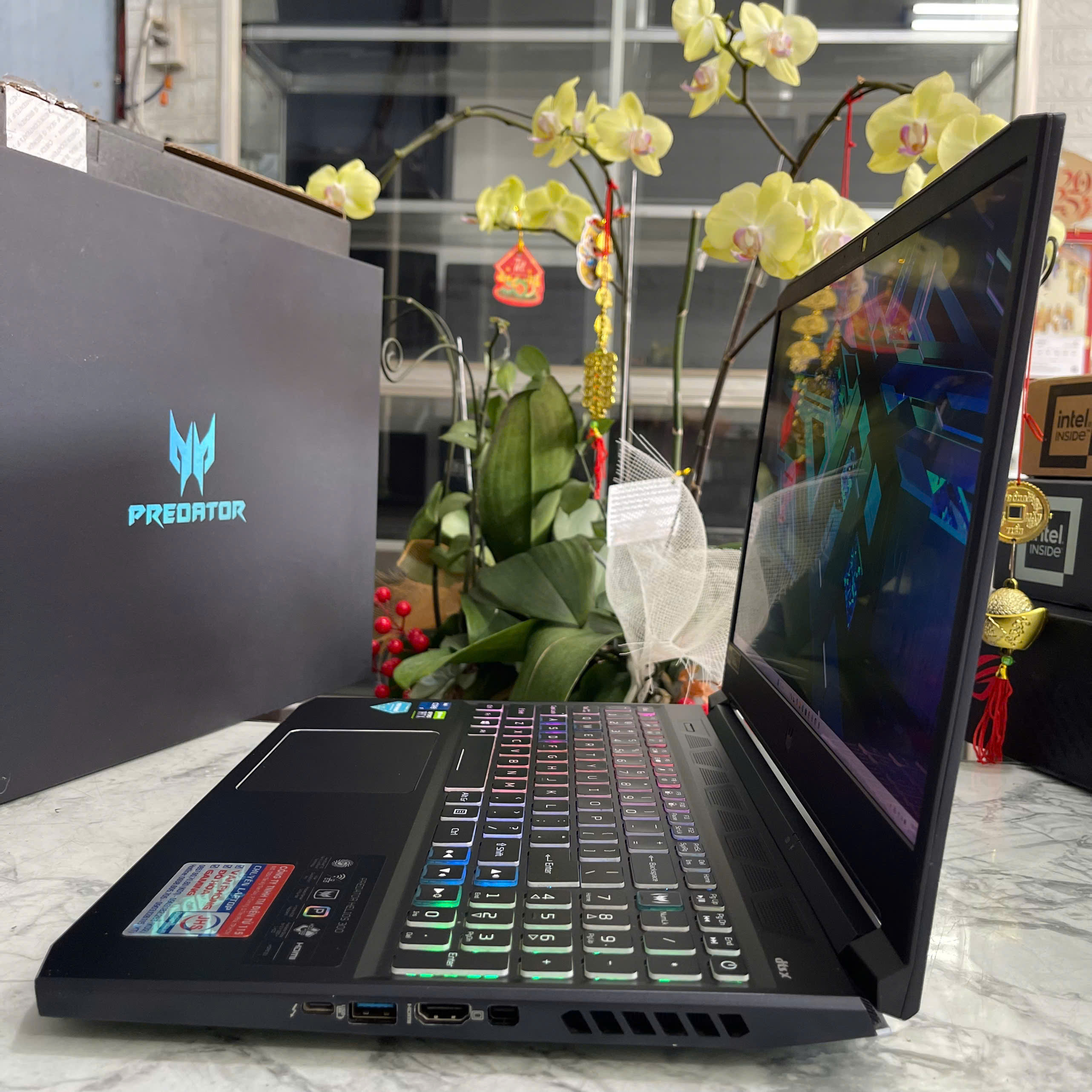 Gaming - Đồ họa  Acer Predator Helios 300 PH315-54-75YD Core I7-11800H Ram 16GB  Ssd 512GB NVIDIA  RTX3060 6G, Màn hình 15'6 Inch QHD 165Hz 