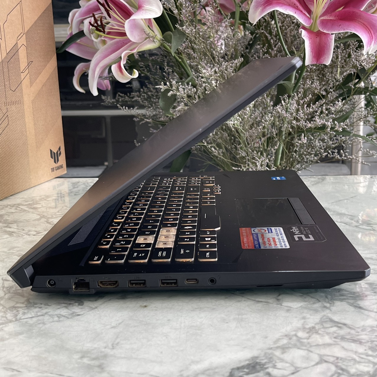 Gaming - Đồ Họa  ASUS TUF FX706HC-HX003T Core™ I5-11400H Ram 8gb Ssd 512gb Nvidia RTX™ 3050 4GB Màn Hình 173 IPS 144Hz.