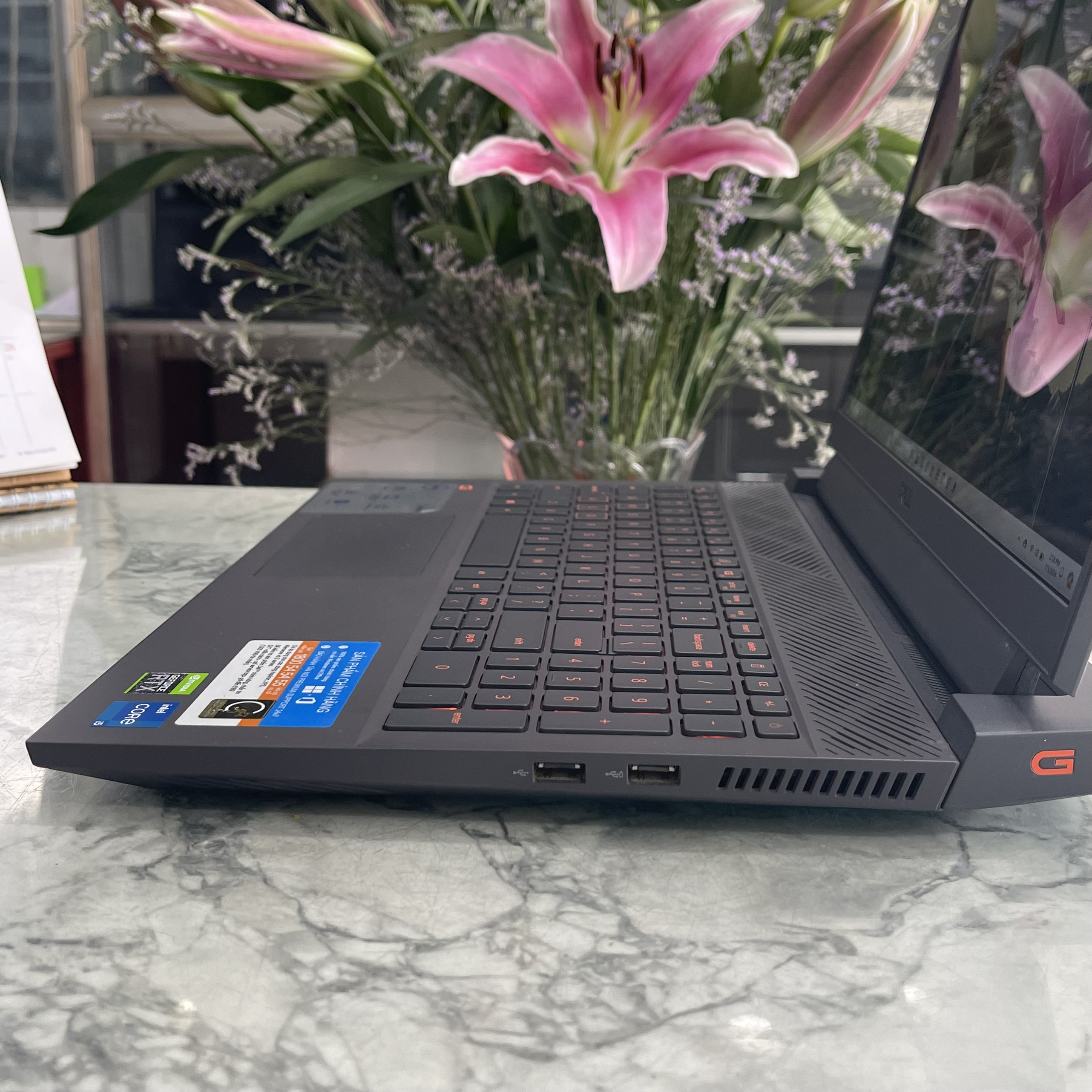 Gaming - Đồ Họa Dell G15 5511 Core I5-11400H Ram 16gb Ssd 512gb VGA RTX 3050 4GB Màn hình 15.6 Inch Fhd IPS 120Hz