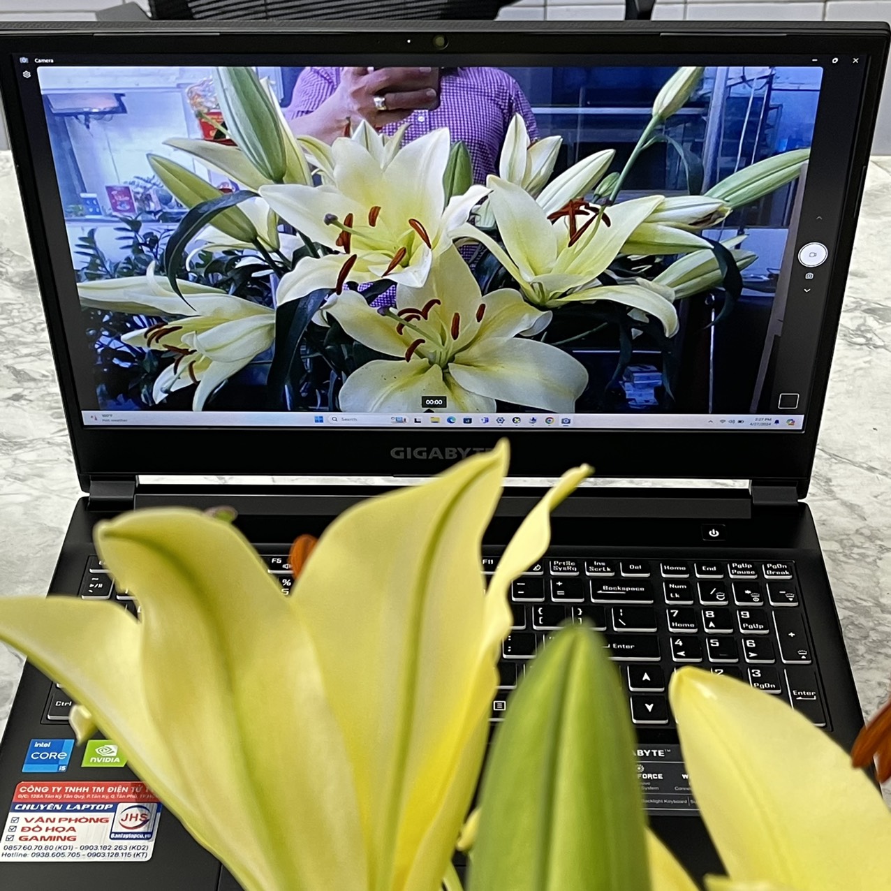Gaming - Đồ Họa Gigabyte G5 GD-51VN123SO Core I5-11400H Ram 16gb Ssd 512gb Card RTX 3050 Màn Hình 15.6''Inch Fhd IPS 144Hz
