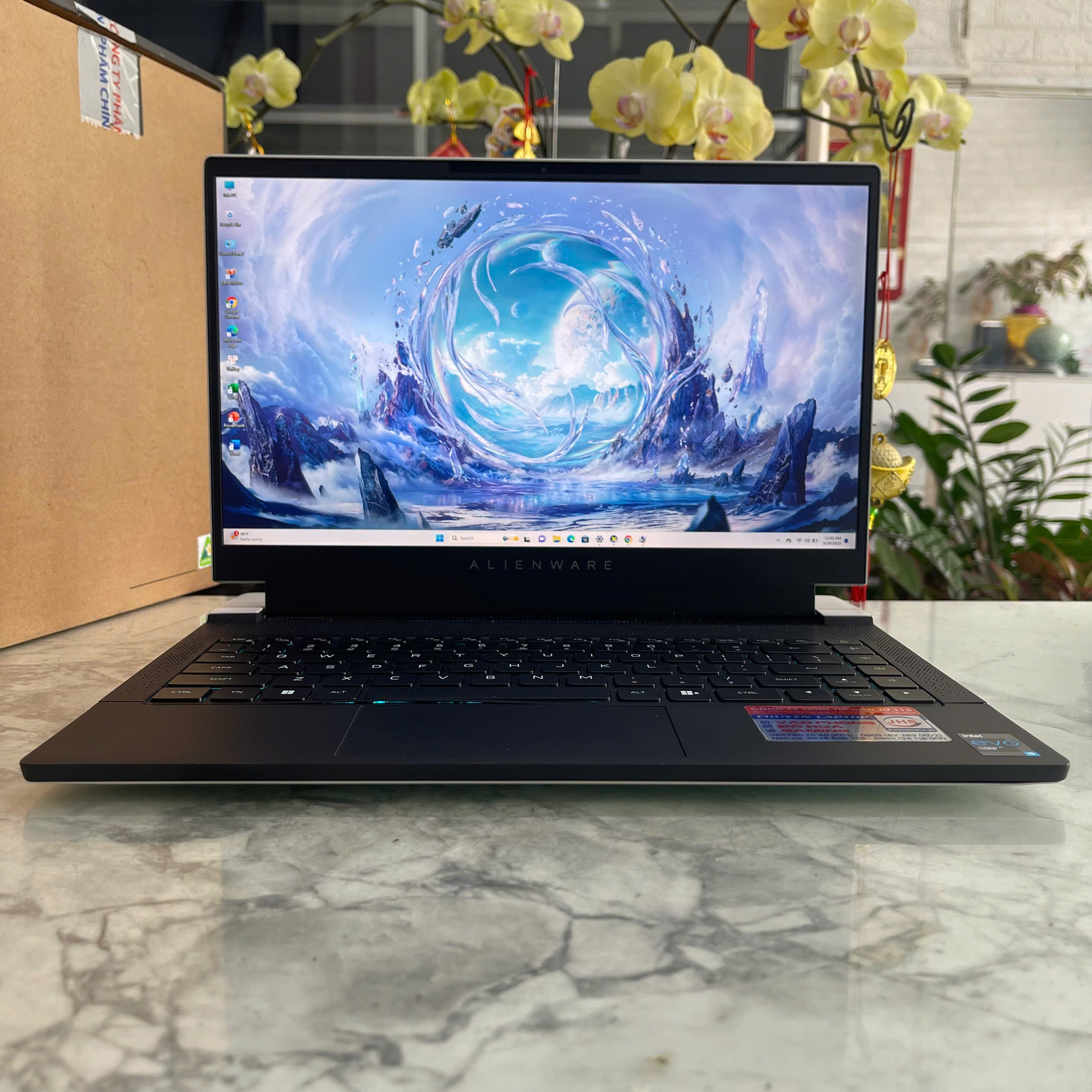 GAMING TUYỆT ĐỈNH Dell Alienware X14  Core™ I5 - 12500H RAM 16GB SSD 512GB Arc™ A370M  4GB GDDR6 Màn hình 14 inch FHD 144Hz