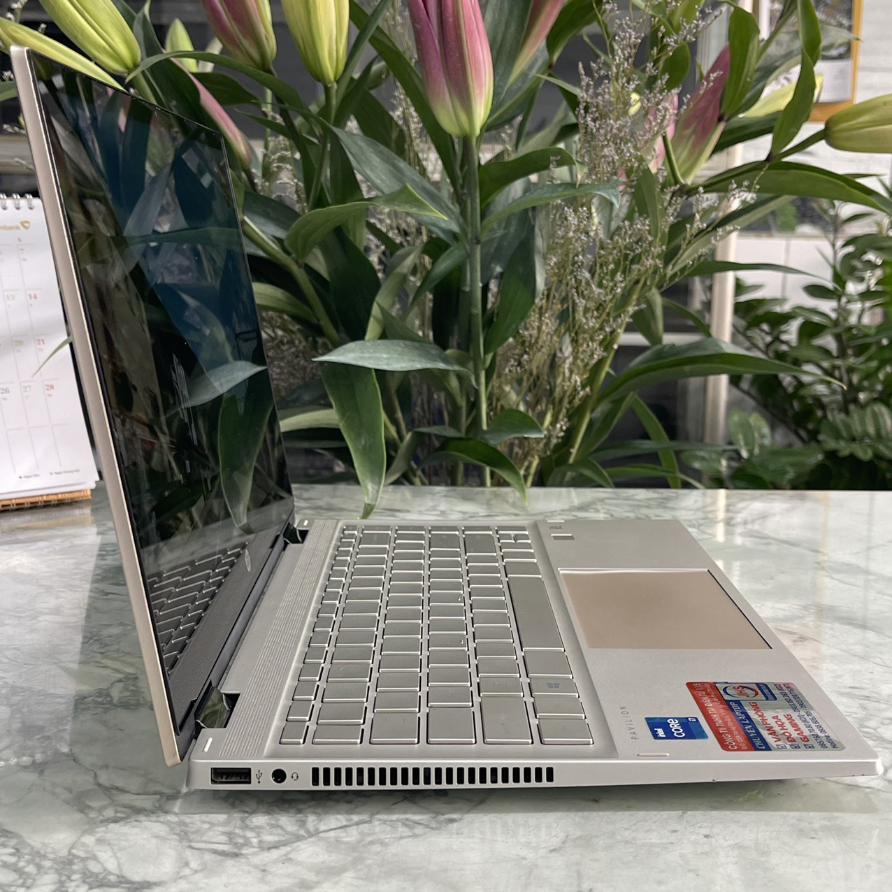 HP Pavilion x360 14-DW Core I7-1165G7 Ram 16gb Ssd 512gb Màn Hình 14.0'Inch Fhd IPS TouchScreen