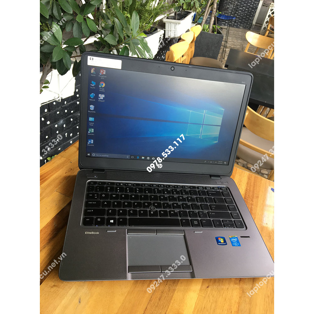 Laptop cũ HP Elitebook 840 G2 i5-5300U RAM 4GB SSD 128GB