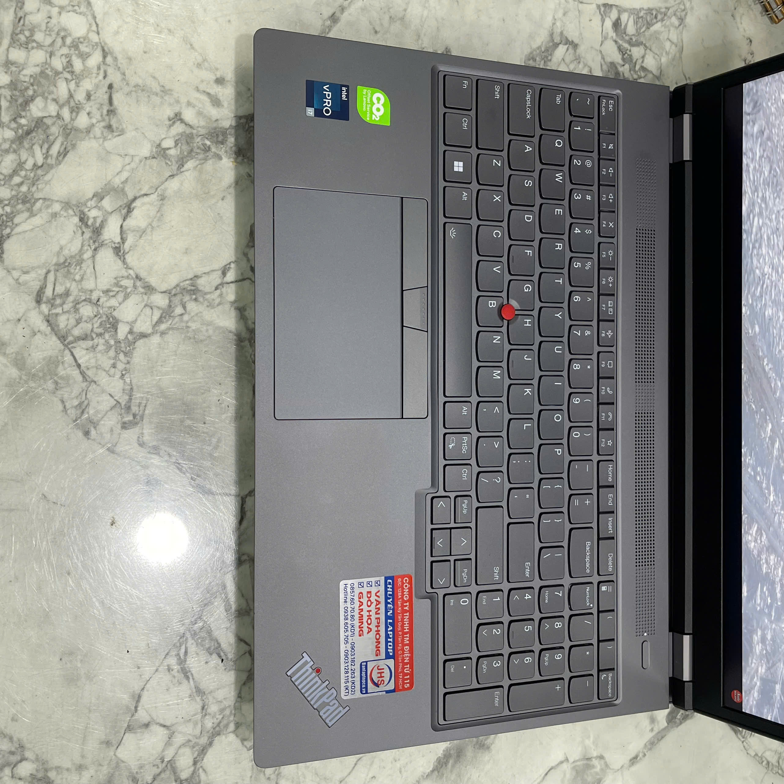  Lenovo ThinkPad P16 Gen1 Core I7-12850HX Ram 64gb Ssd 1.000gb Card RTX A4500 16Gb GDDR6  Màn Hình 16"Inch QHD.