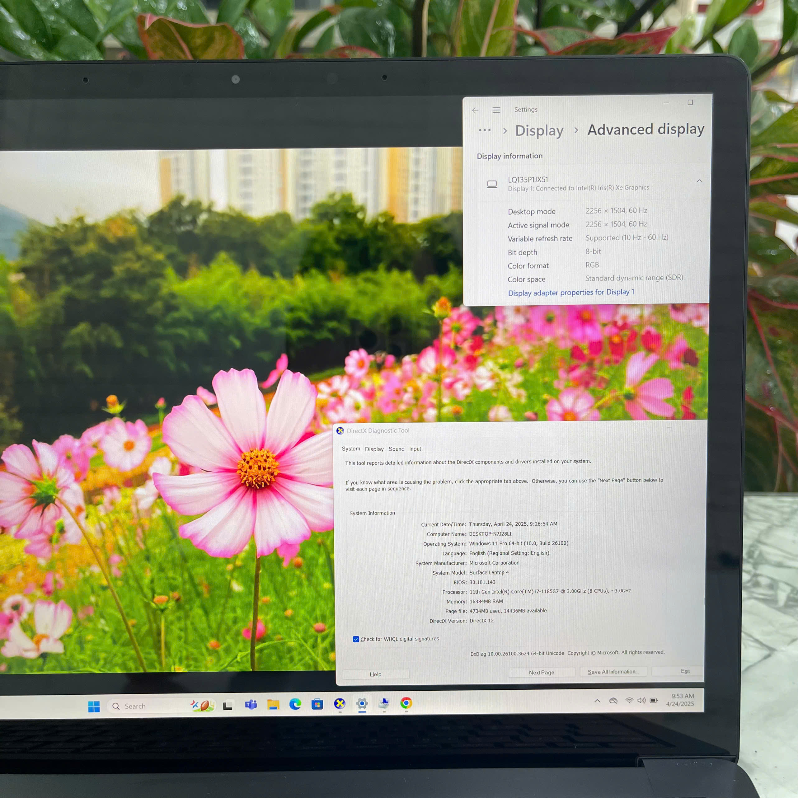 Microsoft Surface Laptop 4 {MÁY 99%  MỚI SẠC 30 LẦN} Core I7-1185G7 Ram 16gb Ssd 256gb Màn Hình 13.5" Inch 2K Touch Screen