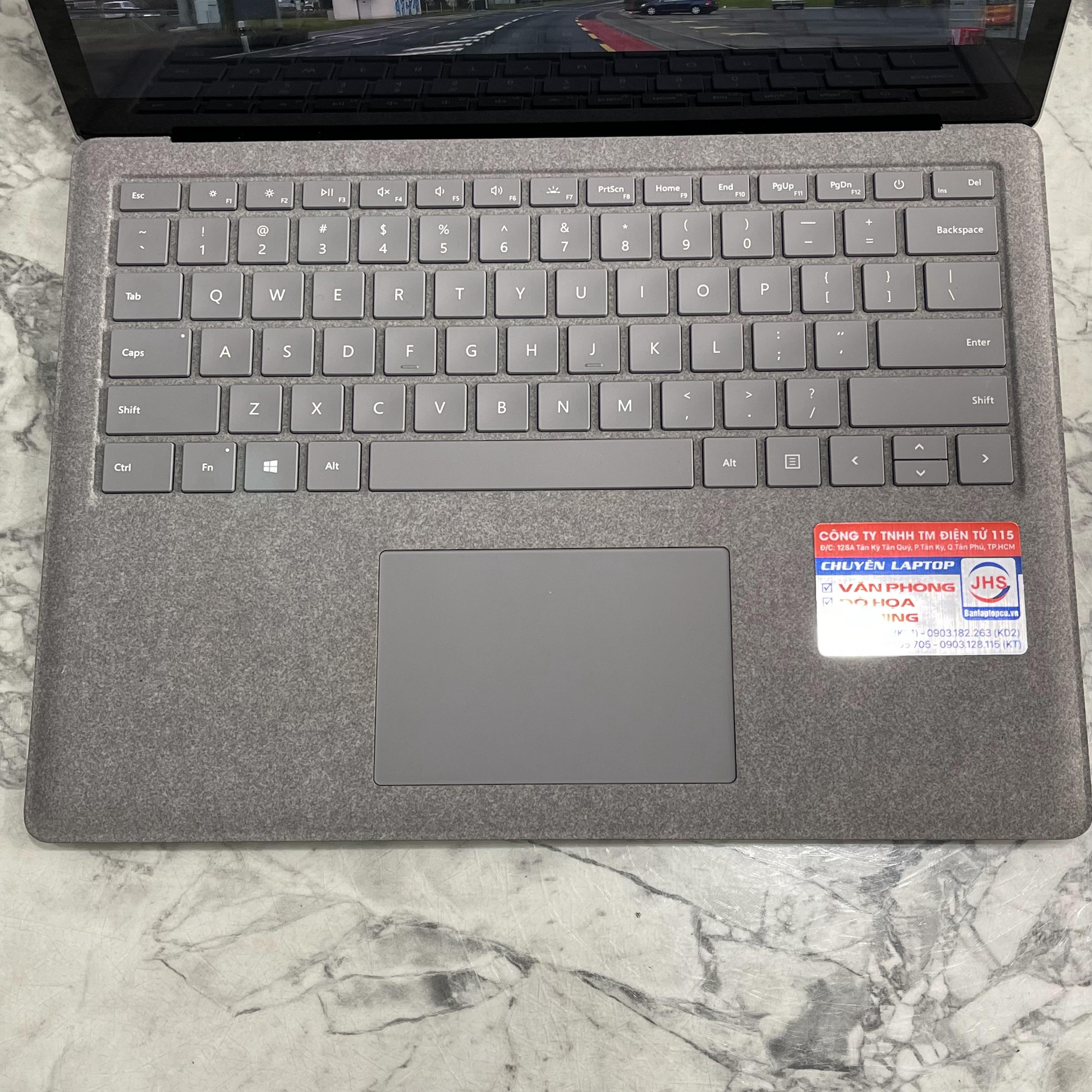 Surface Laptop 2 Core I7-8650U Ram 16gb Ssd 512gb Màn Hình Màn 13.5 Inch 2k Touch 