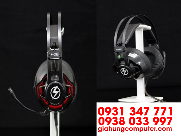Tai Nghe Lightning X-One - Đen/Trắng